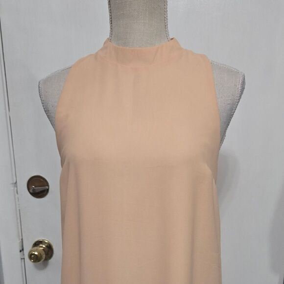 EVERLY MOCK NECK BORDER PRINT MAXI DRESS SIZE S - Picture 7 of 13